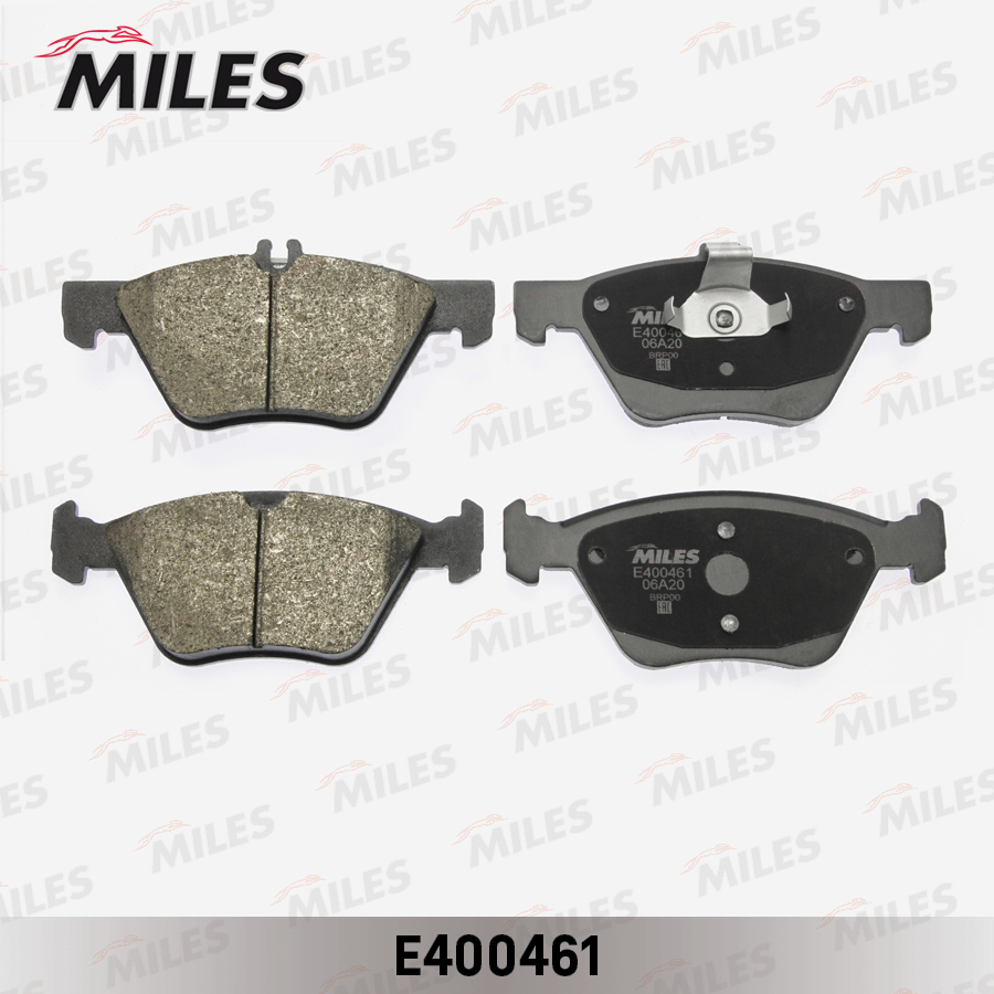 Колодки тормозные дисковые передние, комплект Low-Metallic